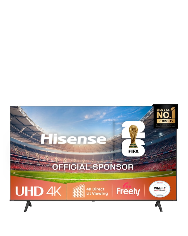 Hisense 43A6QTUK 43in 4K Ultra HD HDR LED Smart TV