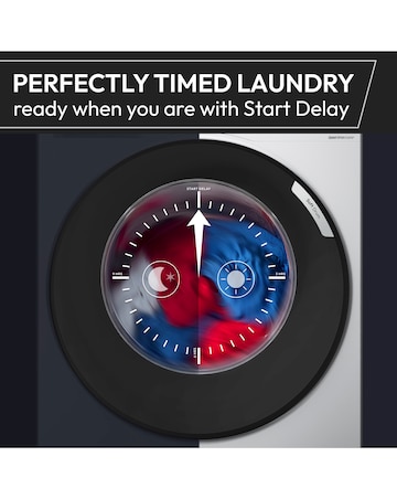 Hoover H-Dry 350 HRE H10N2TBE-80 10kg Heat Pump Dryer - White + Installation