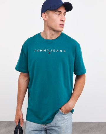 Tommy Jeans Clasiic Logo T-Shirt Teal
