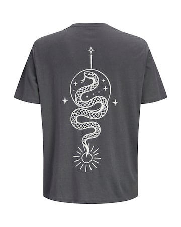 Jack & Jones Kevin Back Graphic T-Shirt 3 Pack - Multi