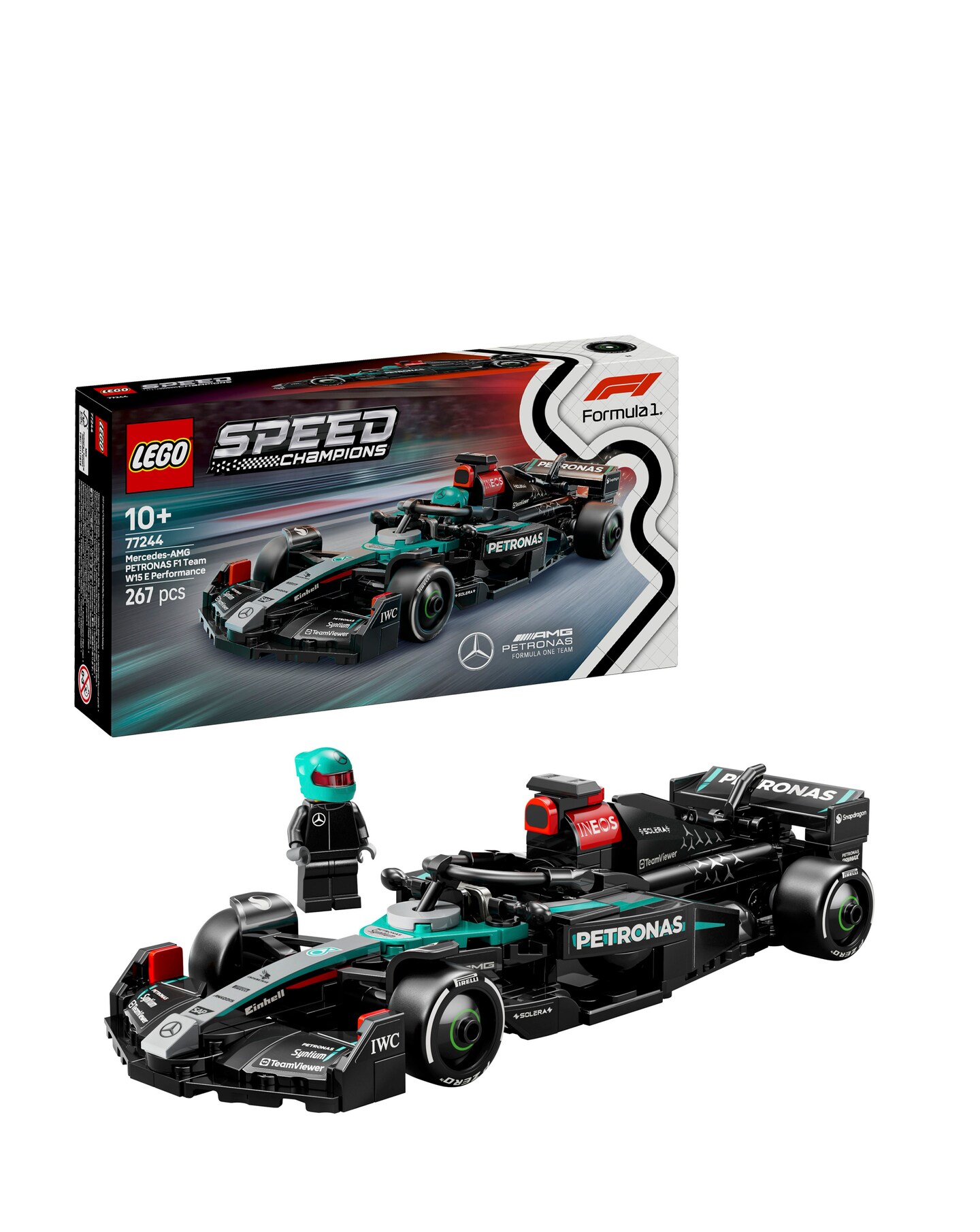 LEGO Speed Champions Mercedes-AMG  F1 W15 Race Car 77244