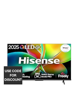 Hisense 50E78QTUK PRO 50 QLED 4K Ultra HD Smart Gaming TV