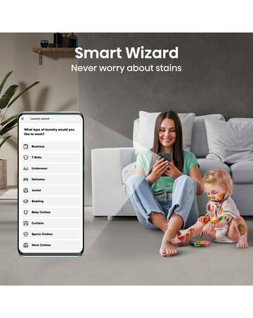 Hisense 5S Series WF5S1245BB 12kg Auto Dosing Washing Machine - Black