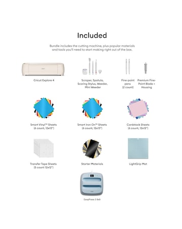 Cricut Explore 4 Ultra Bundle
