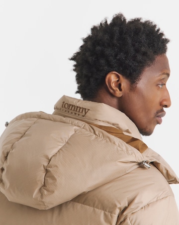 Tommy Jeans Alaska Down Puffer - Taupe