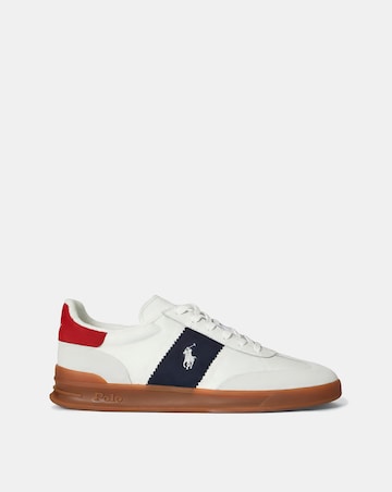 Polo Ralph Lauren Heritage Aera Trainer - Off White/Navy