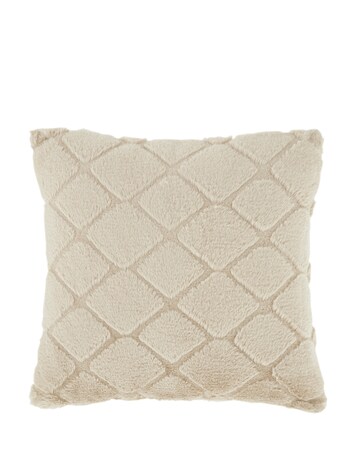 Catherine Lansfield Cosy Diamond Cushion