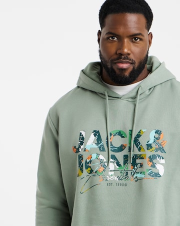 Jack & Jones Geplas Sweat Hood - Green
