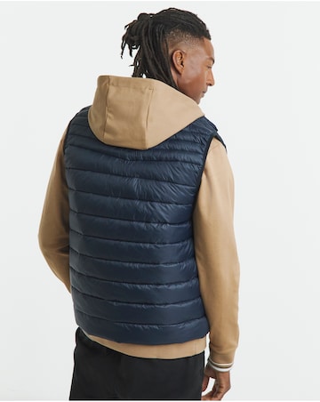 BOSS Padded Lightweight Gilet - Navy