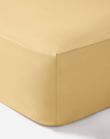 Non Iron Plain Dye Extra Deep 38cm Fitted Sheet