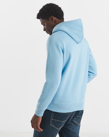 Calvin Klein Jeans Monologo Hoodie - Blue