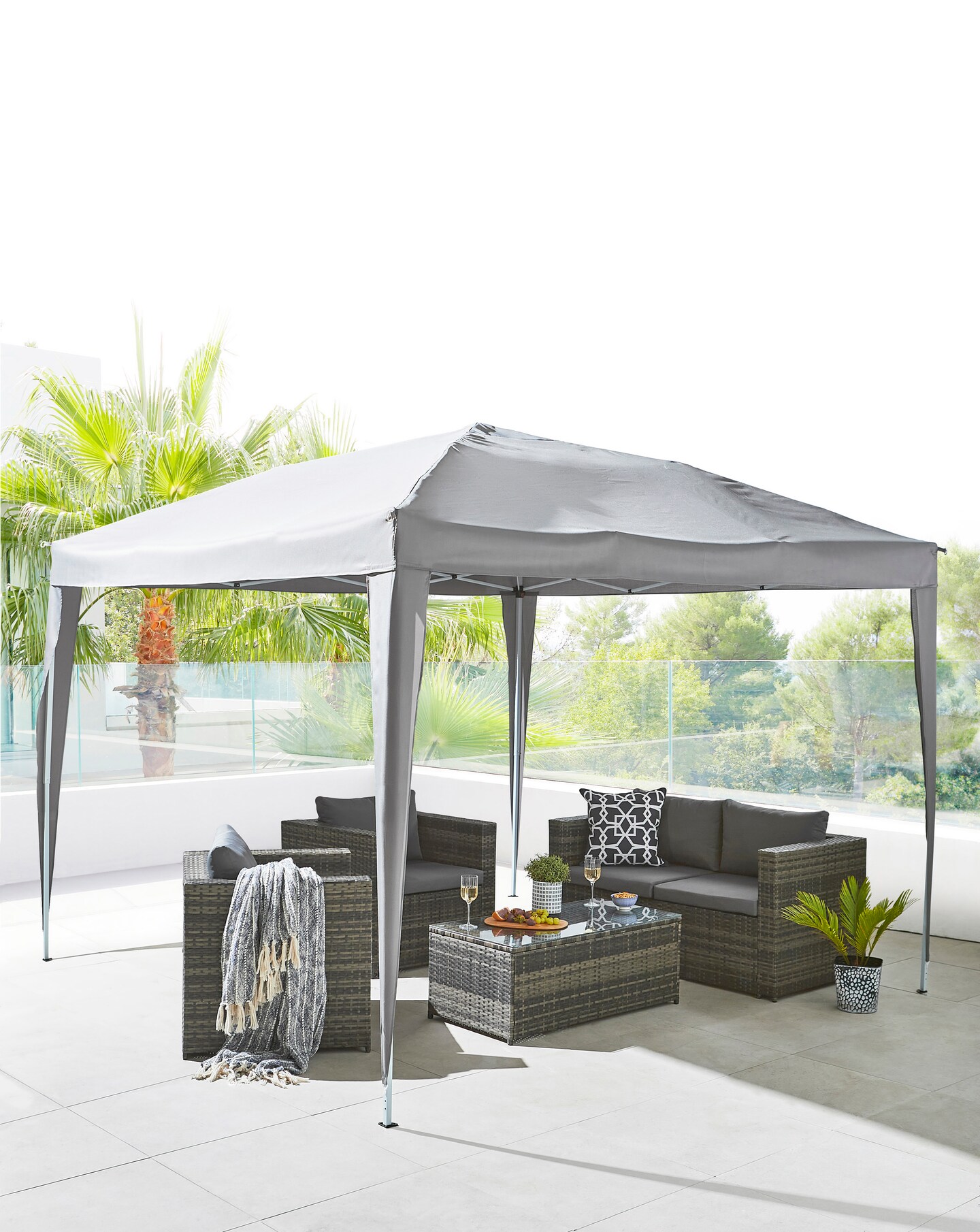 3x3M Pop Up Garden Gazebo