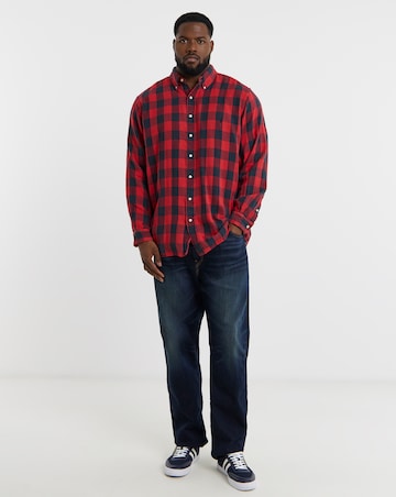 Polo Ralph Lauren Long Sleeve Brushed Check Shirt - Red