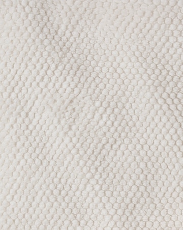 Bobble Fleece Throw - Cream