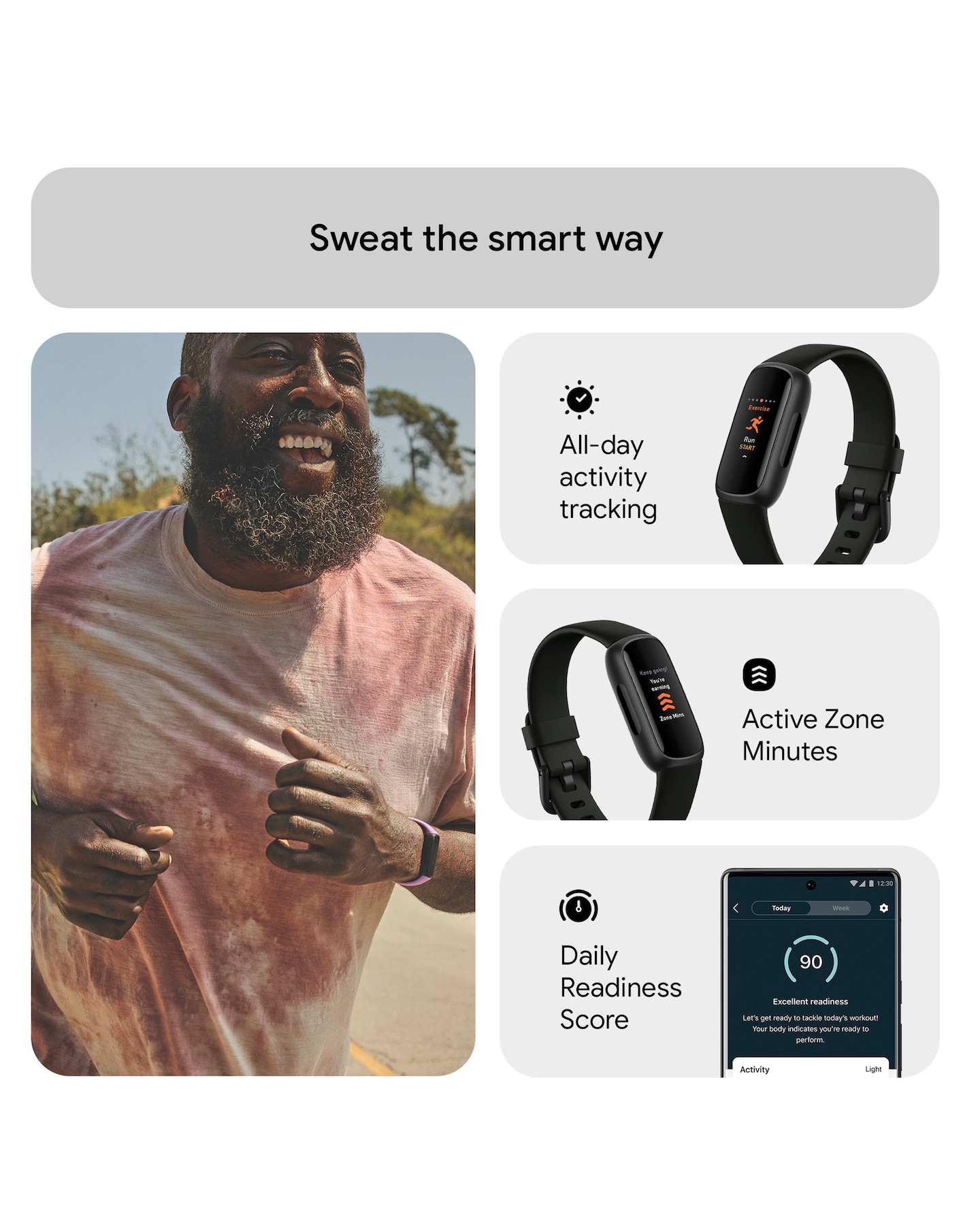 Fitbit INSPIRE 3 MIDNIGHT ZEN BLACK 【公式通販】
