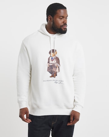 Polo Ralph Lauren Bear Hoodie - White