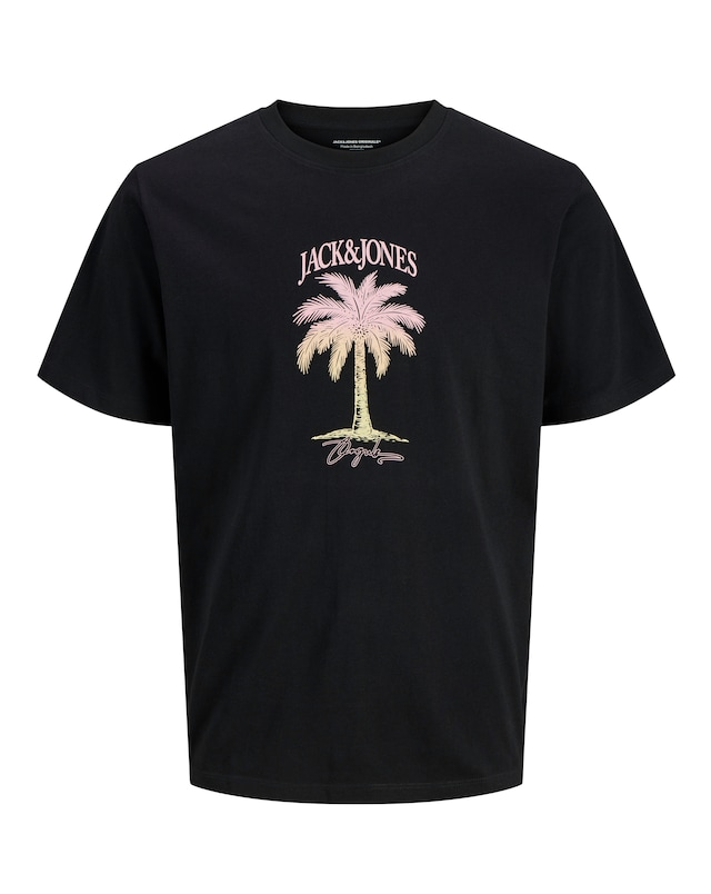 Jack & Jones Almeria Graphic T-Shirt - Black