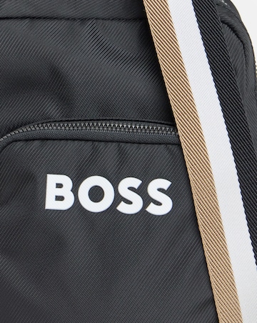BOSS Catch Logo Cross Body Bag - Black