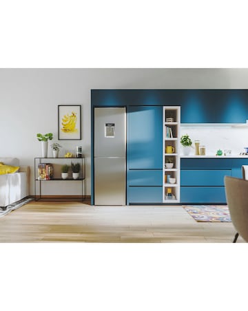 Candy CCT3L517EWSK-1 176cm High 50/50 Fridge Freezer - Silver