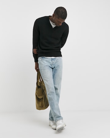 Black Cricket Jumper