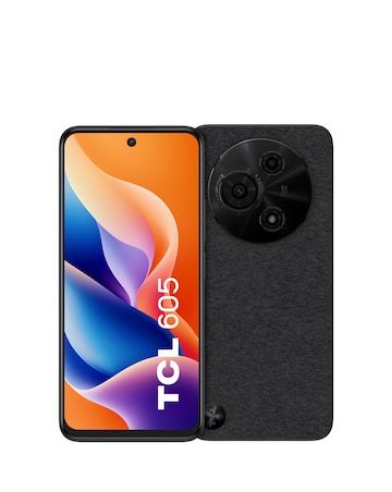 TCL 605 4G 128GB - Obsidian Black