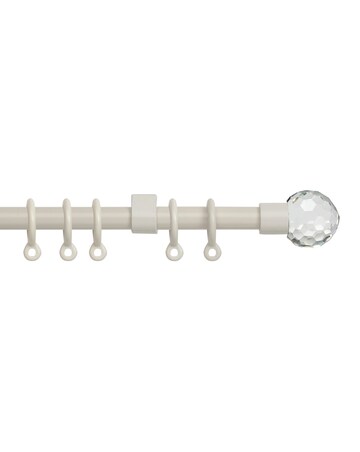 13-16mm Ball Extendable Curtain Pole Set