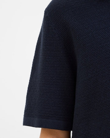 Jack & Jones George Knitted Polo - Navy