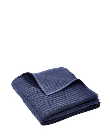 Catherine Lansfield Velvet Pinsonic Bedspread