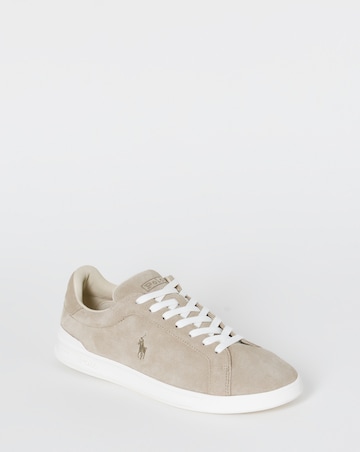Polo Ralph Lauren Heritage Court Corduroy Trainers - Beige