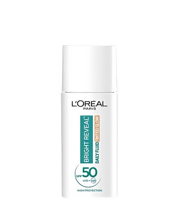 L'Oreal Paris Daily Fluid Tinted Glow SPF 50+, Bronze Glow