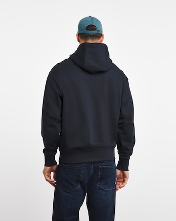 BOSS Navy Bold Logo Hoodie