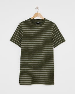 Marl Nepp Stripe T-Shirt Long