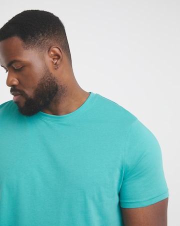 Pure Cotton Crew Neck T-shirt Long