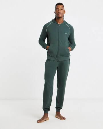 BOSS Mix & Match Lounge Hoodie - Green