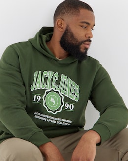 Jack &amp; Jones Mako Sweat Hood - Sky