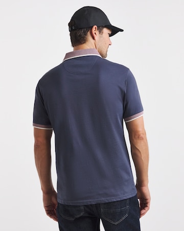 Barbour Short Sleeve Cornsay Polo Shirt - Washed Navy