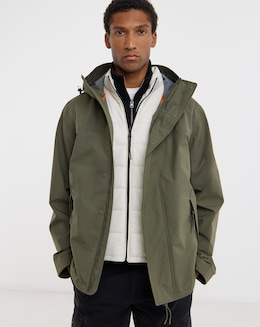 Napapijri Pilloz Coat With Gilet - Green