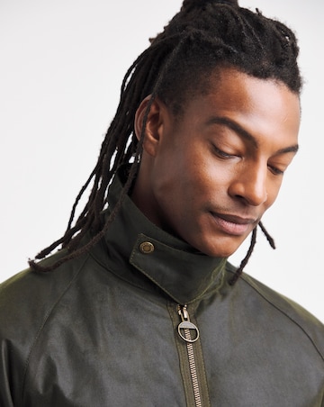 Barbour Re-Engineered Blackett Spey Wax Jacket - Olive