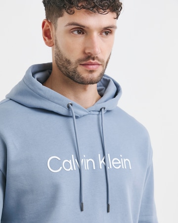 Calvin Klein Blue Hero Logo Hoodie