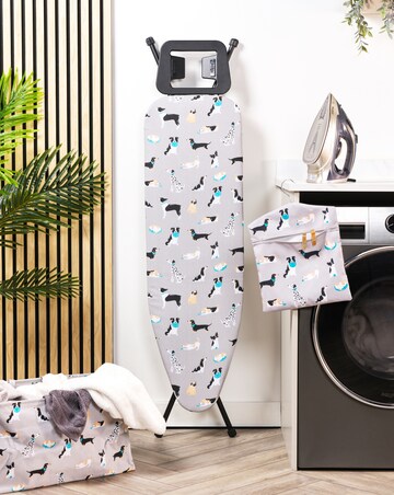 Beldray Dog Print Collapsible Ironing Board