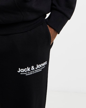 Jack & Jones Vesterbro Logo Tracksuit Set - Black