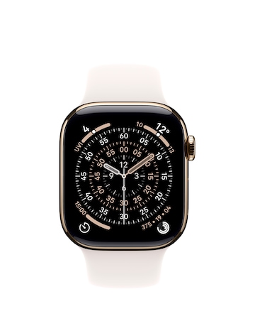 Apple Watch Series 11 GPS + Cellular 46mm - Light Blush Sport Band - S/M