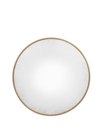 Gallery Yardley Convex Round Mirror Bronze 600mm
