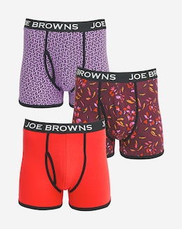 Joe Browns 3 Pack Boxers