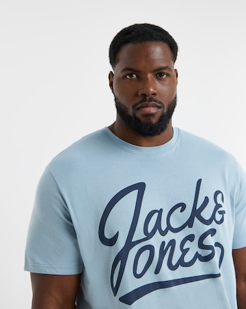 Jack & Jones Andrew Logo T-Shirt 5 Pack - Multi