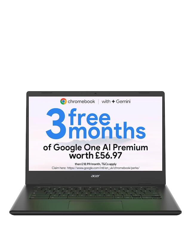 Acer Chromebook 314 - 14in FHD ComfyView Intel Celeron N4500 4GB 64GB