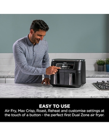 Ninja Foodi 4-in-1 Dual Zone Air Fryer 7.6L