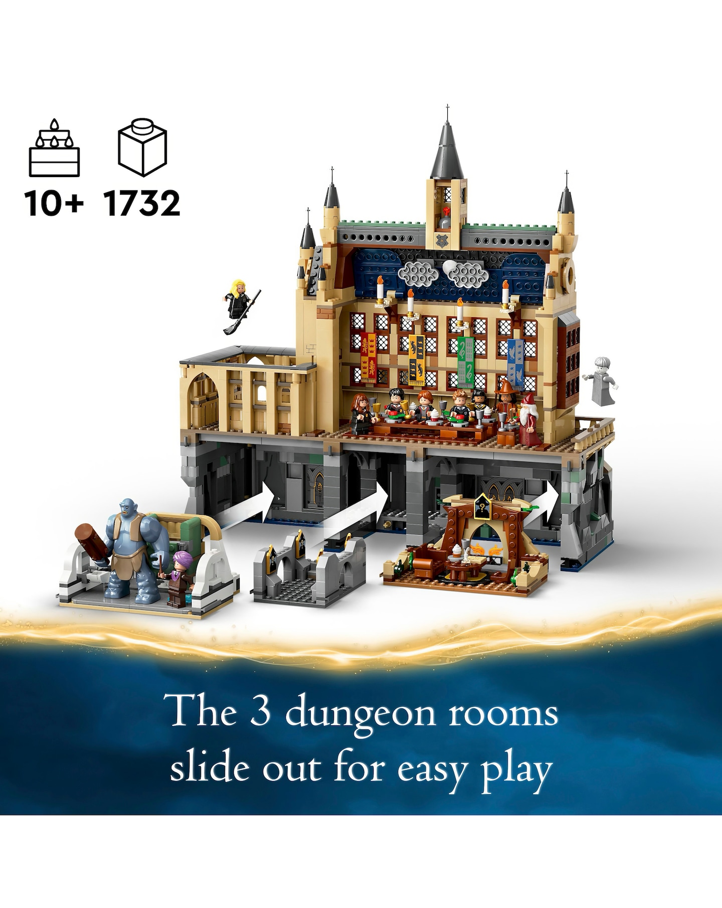 LEGO Harry Potter Hogwarts Castle: The Great Hall 76435 Jacamo