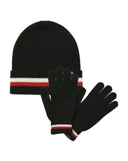 Jack & Jones Beanie & Gloves Giftbox - Black