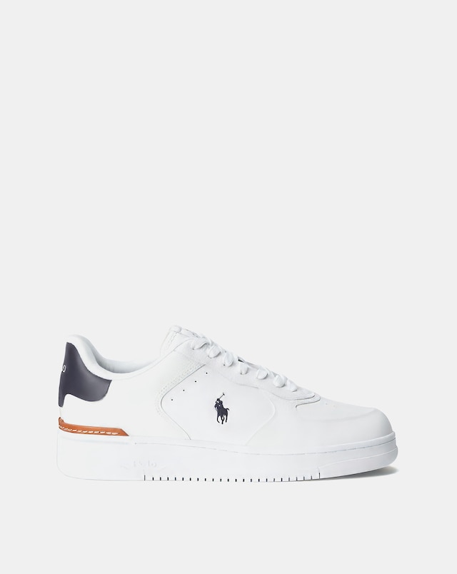 Polo Ralph Lauren Masters Court Trainer - White/Navy